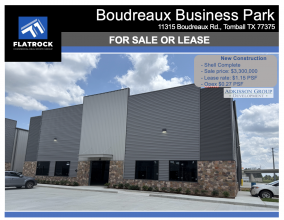 11315 Boudreaux Business Park, Tomball Tx